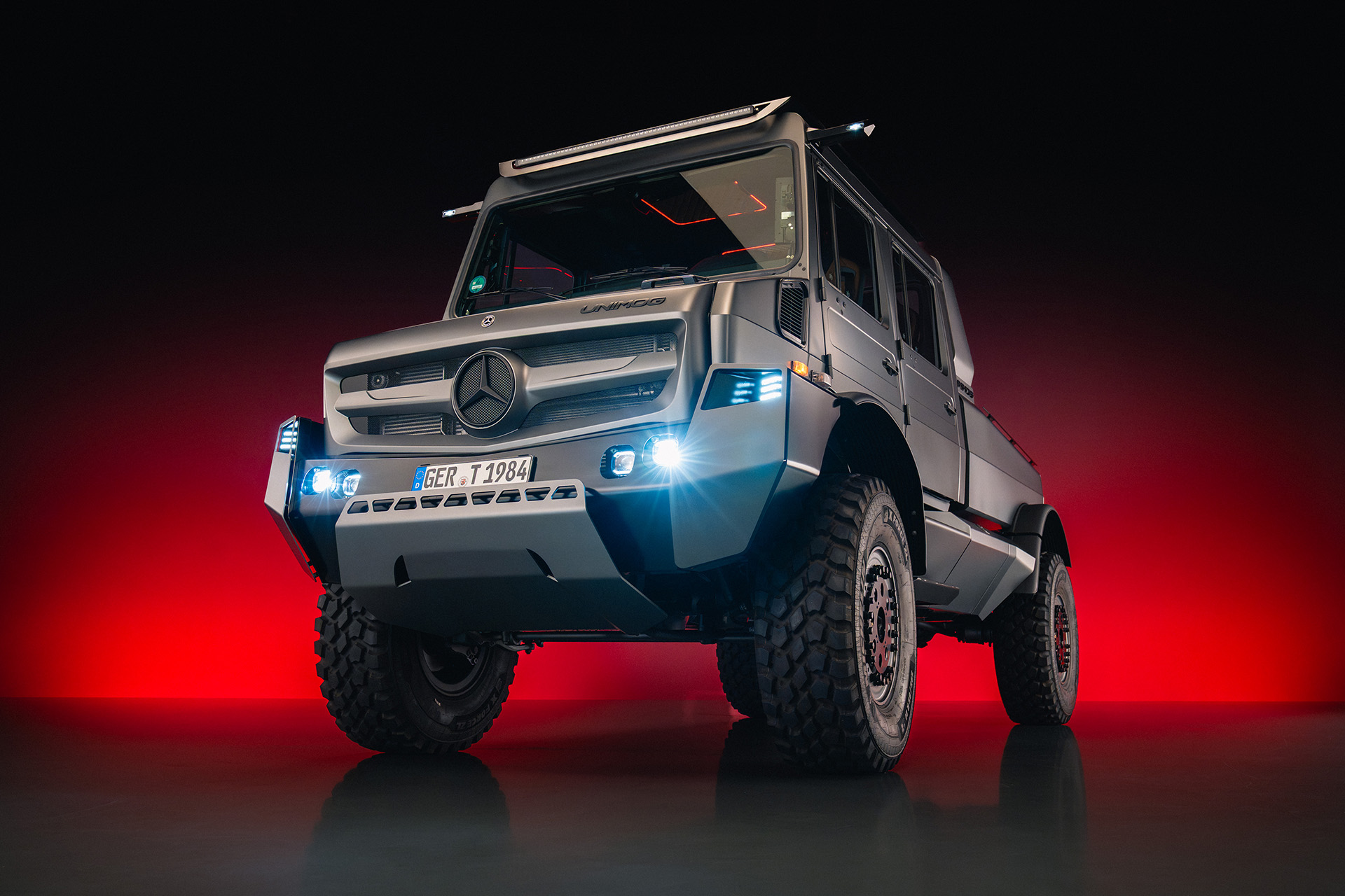 Mercedes-Benz Creates a Massive Luxury Unimog Pickup